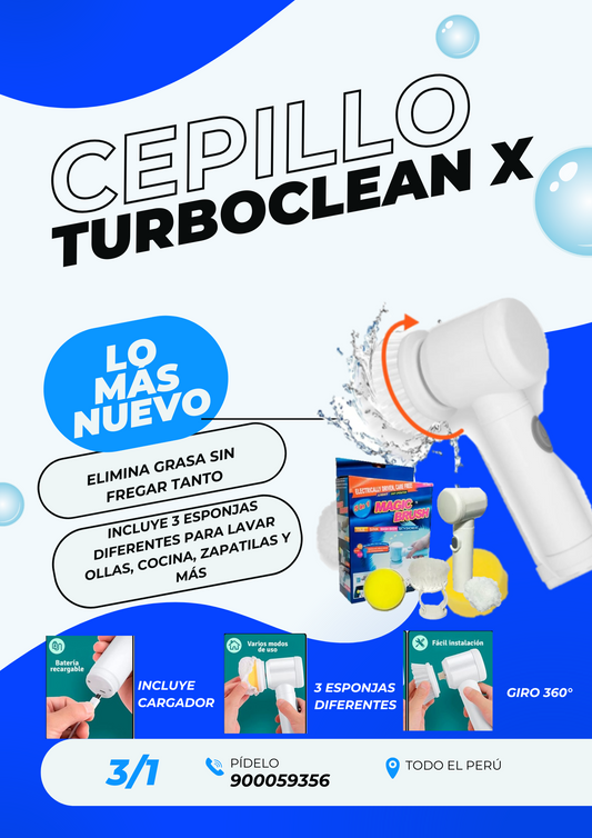 Cepillo TurboClean X